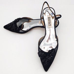 badgley mischka vera slingback heels